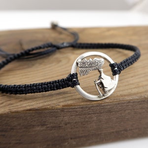 Dragon Friendship Bracelet in Sterling Silver