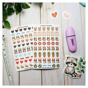 Mini pegatinas para planner y agenda • Pack de stickers decorativos para calendario y organización diaria. Pegatinas vinilo para agenda.