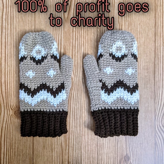 Bernie's Mittens Crochet 100% of Profit Will Go to
