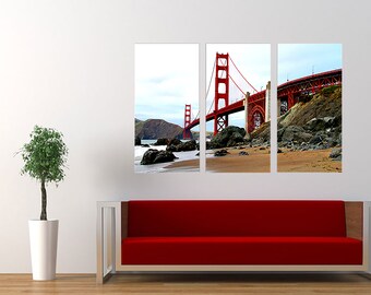 3- 10x20 Piece Panels Canvas (Total 34x20 inches with spaces)