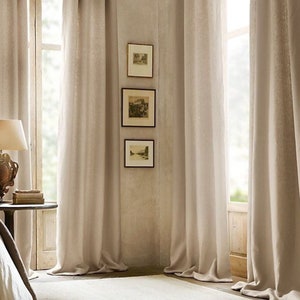 Linen curtain panels,Custom curtain panels,Living room curtains,Extra long curtains,Natural curtains,Linen curtain,Curtains panels