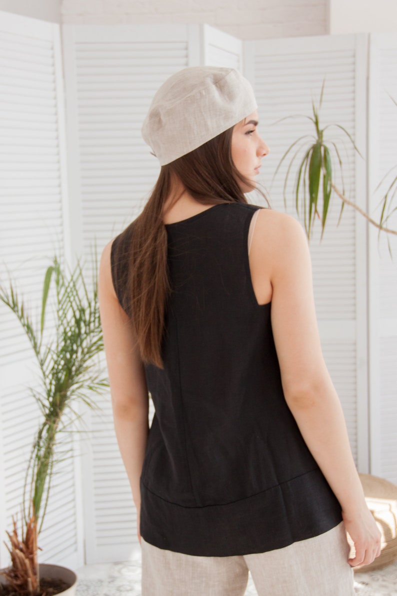 Linen Beret Summer Beret Berets for Women Summer Beret Etsy