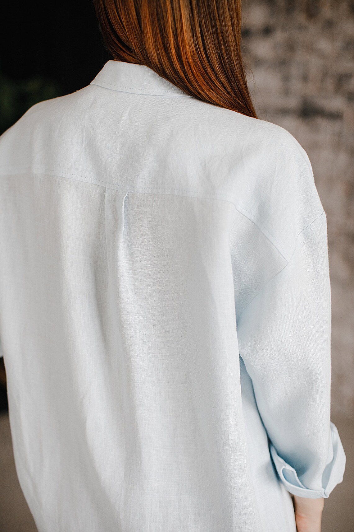 Linen Shirt Dress Linen Maxi Dresses for Women Linen Tunic Etsy