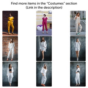 Linen Womens Jumpsuit,Yellow Linen Romper,Loose Jumpsuit Pockets,Belted Womens Suit Set,Loose Organic Overalls,Linen Short Sleeve Jumpsuit image 5