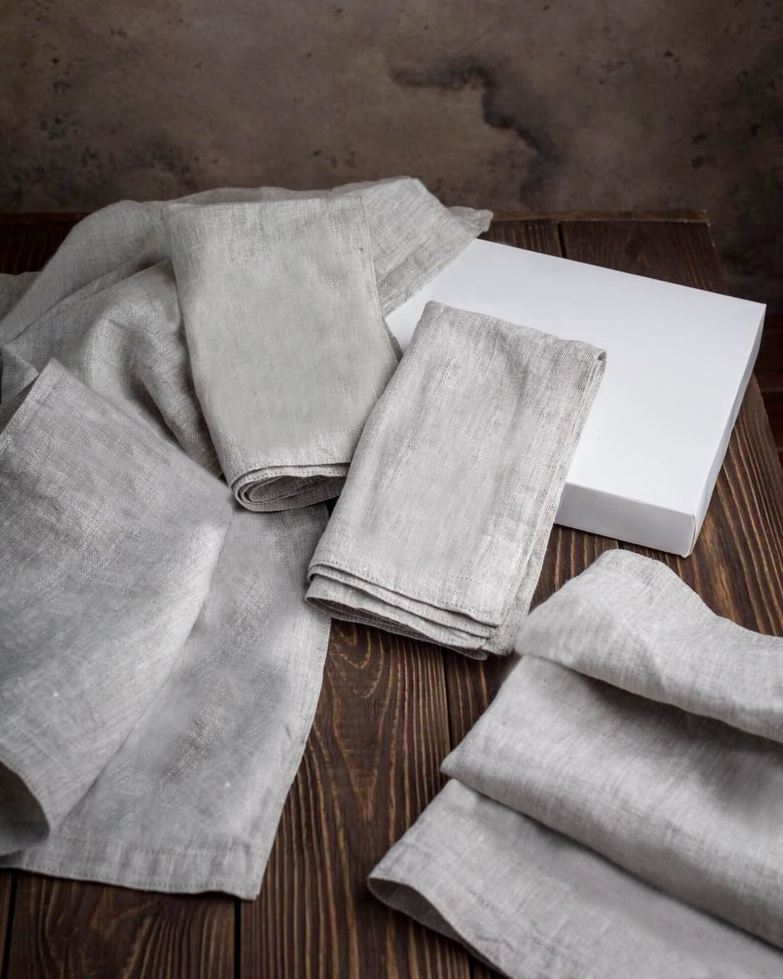 Place Mats Cloth Napkins Bulk Linen Placemats Table Mats Etsy