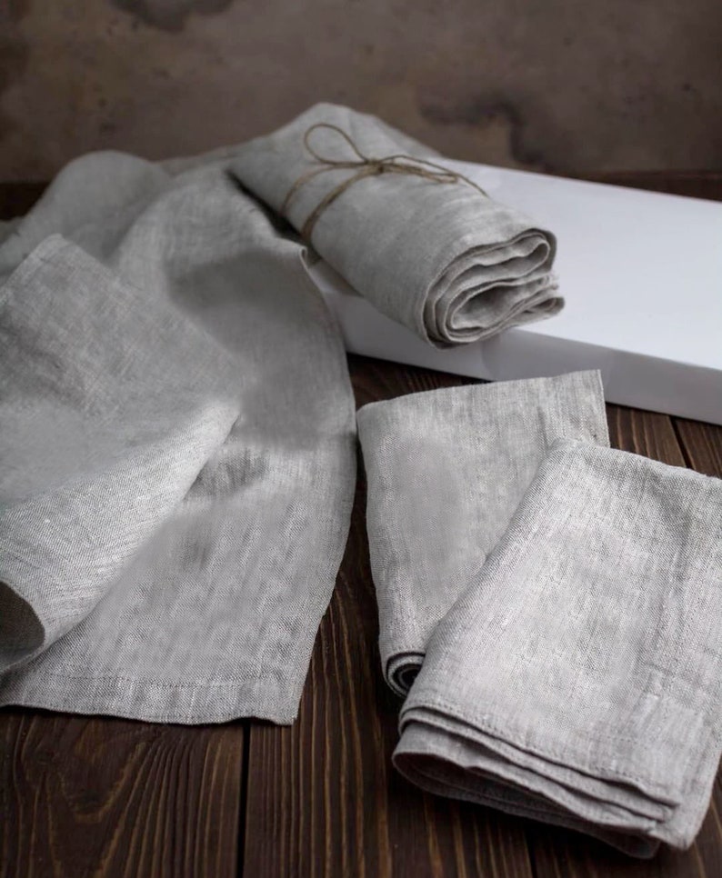 Place mats Cloth napkins bulk Linen placemats Table mats Etsy