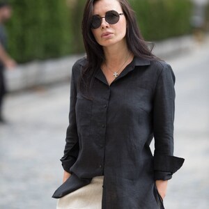 Linen Shirtwoman Shirtwoman 