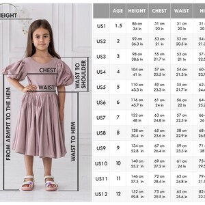 Pink girl dress, Apron dress girls, Linen flower girl dress, Linen dress for toddlers, Dress with belt, Short sleeve dress, Linen Sundress image 4