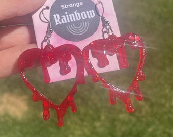 Bleeding Heart Earrings