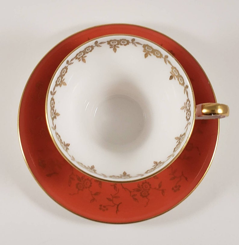 Vintage Ansley Tea Cup & Saucer image 6