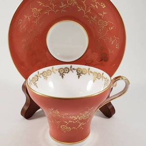 Vintage Ansley Tea Cup & Saucer image 1