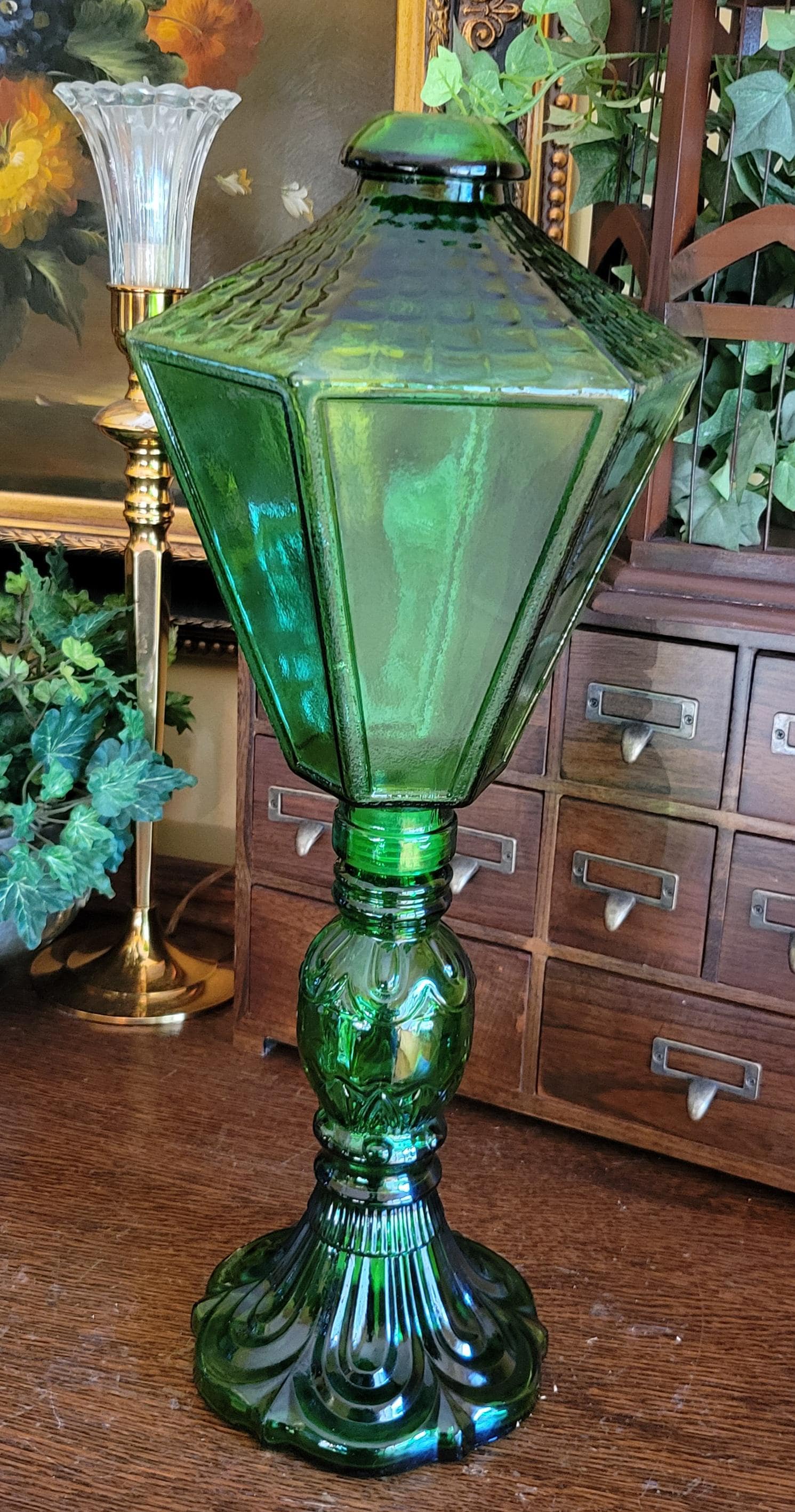 Orvieto Glass Bottle - Etsy