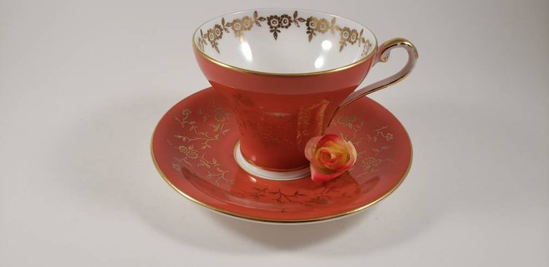 Vintage Ansley Tea Cup & Saucer image 2