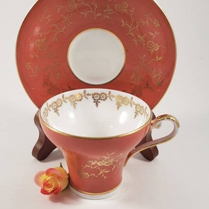 Vintage Ansley Tea Cup & Saucer image 5