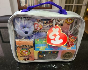 Kit de colección vintage Ty Beanie Baby Clubby II Platinum