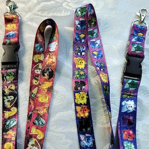 Lanyard Wings of Fire Chibi Dragon Polyester Breakaway Style Lanyard- 2 Styles