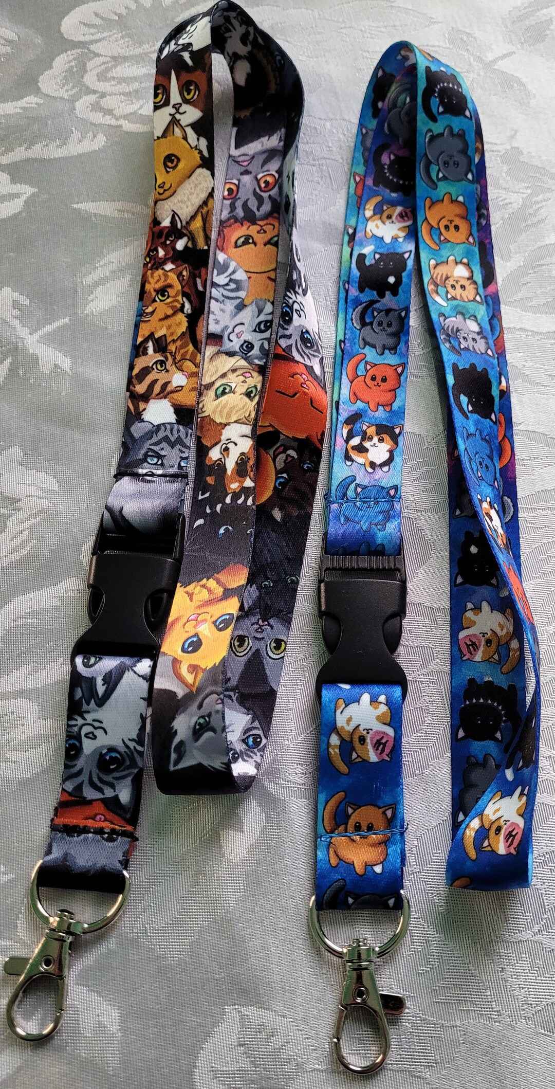Lanyard Warriors Cats Polyester Breakaway Style Lanyard 2 Styles Etsy