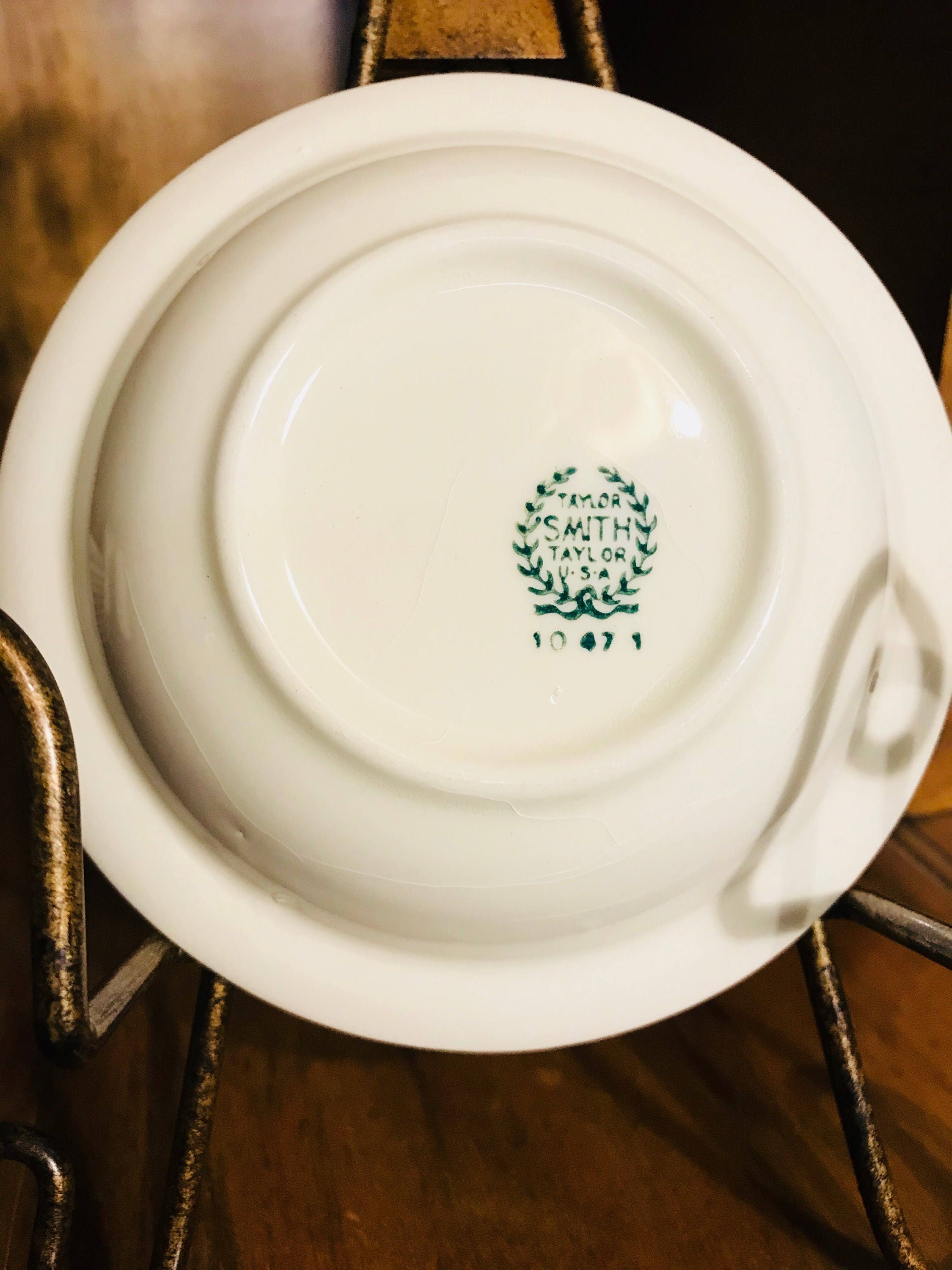 Vintage Taylor Smith Taylor USA China Pattern 10471 Etsy