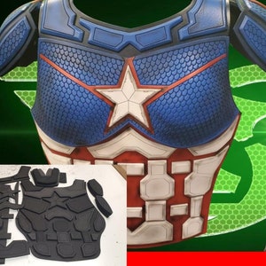 DIY Captain America chest armor KIT