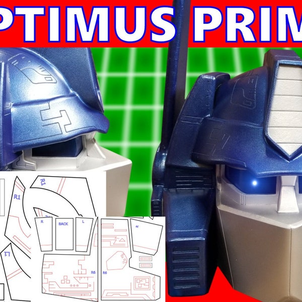 Optimus Prime template download