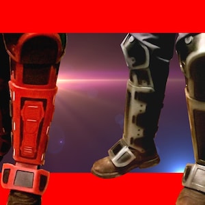 Templates for Tactical Shin Armor