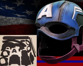 DIY Captain America helmet KIT