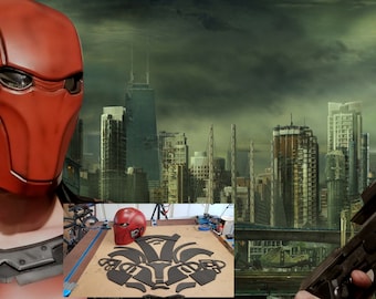 Diy Red Hood helmet KIT