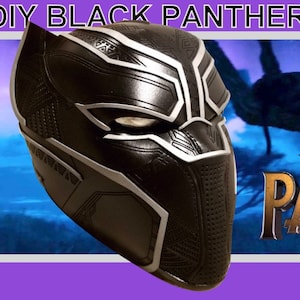 DIY KIT Black Panther helmet