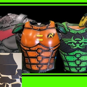 DIY Chest, Back & Shoulder Tactical Armor KIT