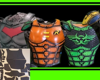 DIY Chest, Back & Shoulder Tactical Armor KIT