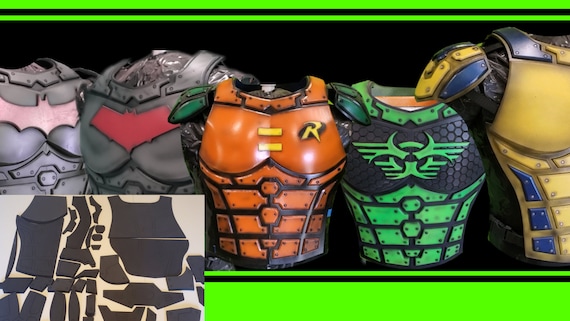 Diy Chest Back Shoulder Tactical Armor Kit Etsy