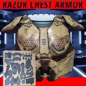 Diy Razor Chest Armor KIT