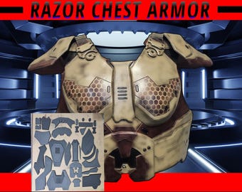 Diy Razor Chest Armor KIT