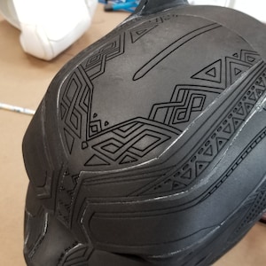DIY Black Panther Helmet Printable Templates - Etsy