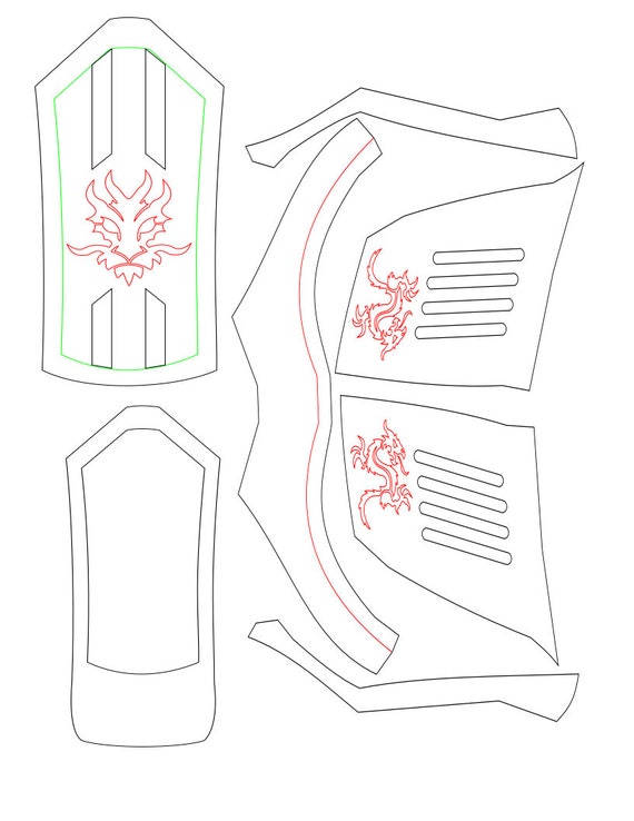 Ninja Mask Template