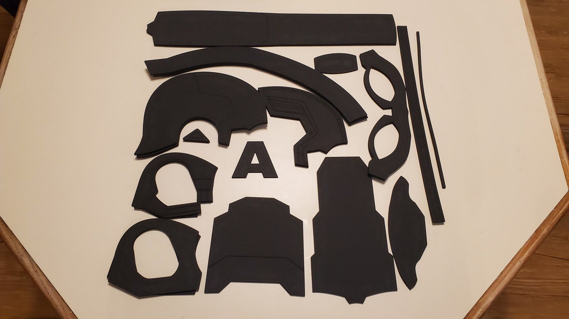 DIY Captain America helmet kit Etsy