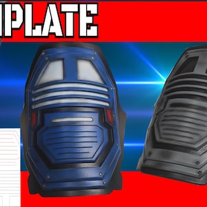 Tactical Thigh Armor Template (DIY)