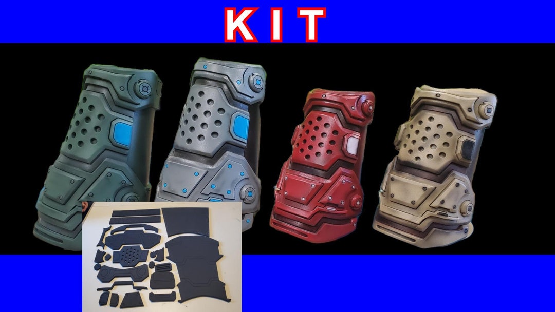 DIY Razor Gauntlet KIT Etsy