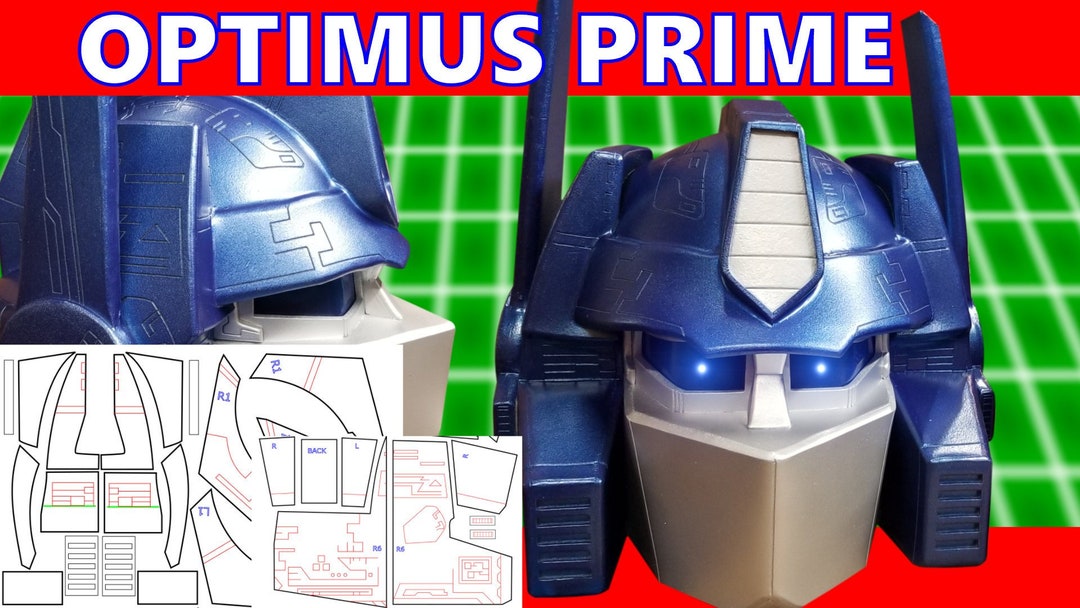 Optimus Prime Template Download - Etsy