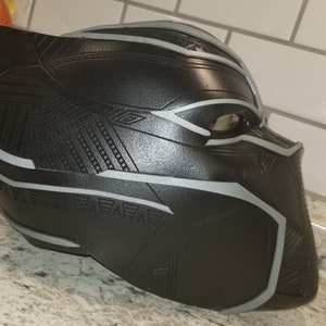 DIY Black Panther Helmet Printable Templates - Etsy