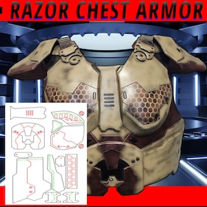 Templates for Razor Chest Armor