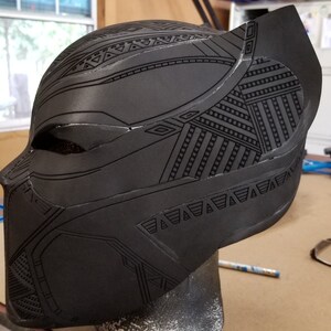 DIY Black Panther Helmet Printable Templates - Etsy