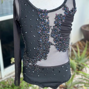 READY-TO-SHIP // Child X-Small/Small // Black Dance Costume