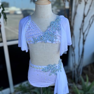 READY-TO-SHIP // Child Small // White Lyrical Costume