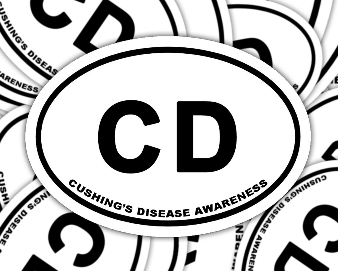 Cushing's Disease Awareness Sticker, Cushing's Disease Marathon Decal