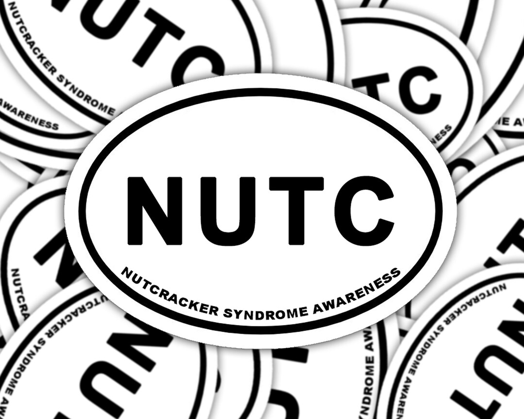 Nutcracker Syndrome Awareness Sticker, Nutcracker Syndrome Marathon ...