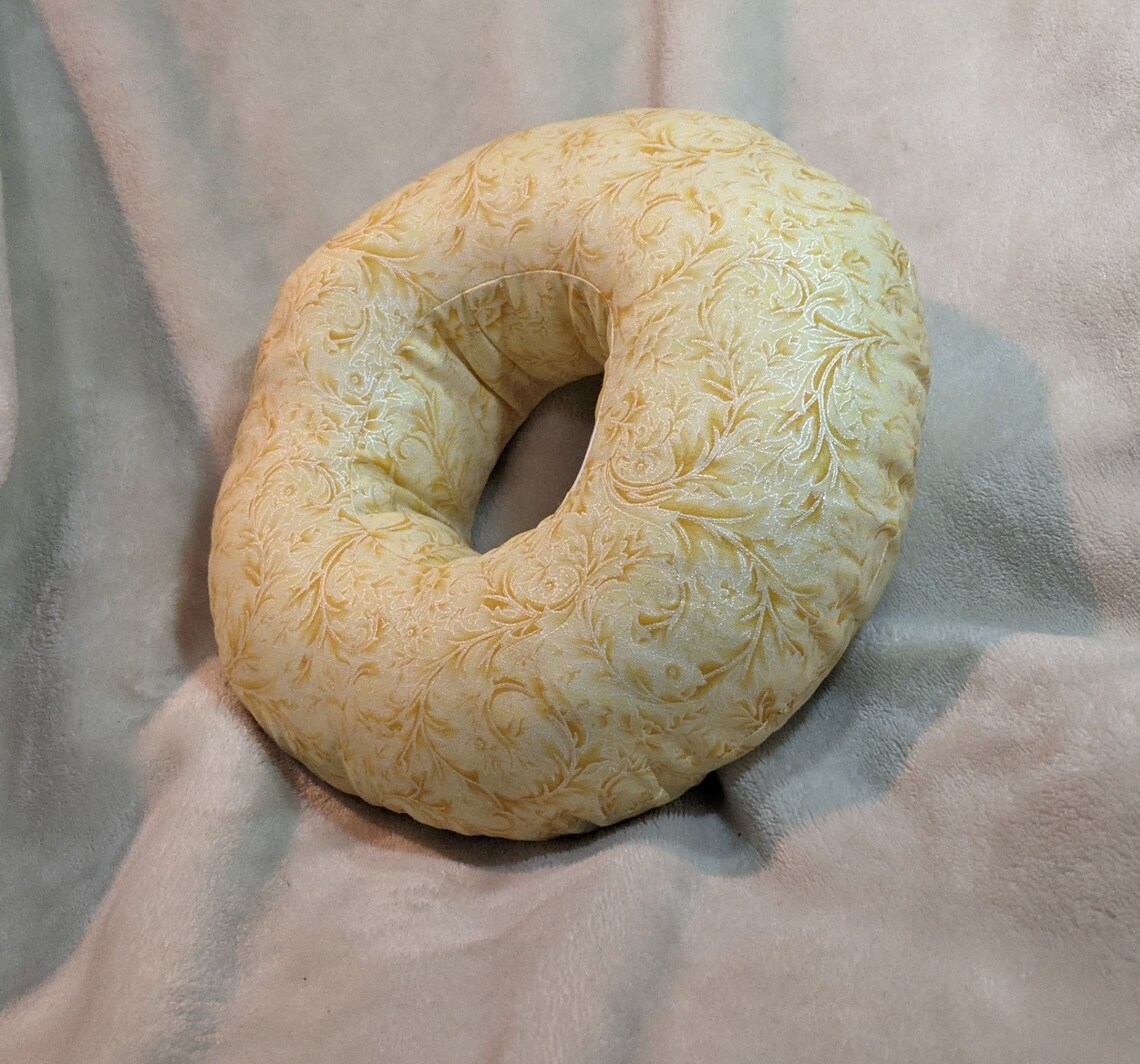Piercing Pillow Ear Pillow Donut Pillow Pierced Ear Pillow Etsy
