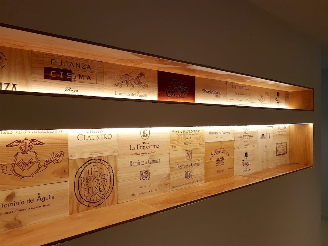 20 X Wine Box End Panels. Wood. Box, Side, Plate. Spain Etsy