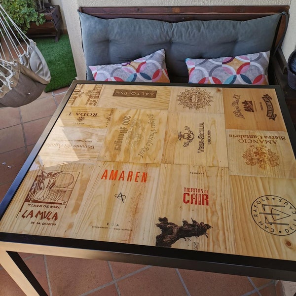 1 square meter wine wood panels