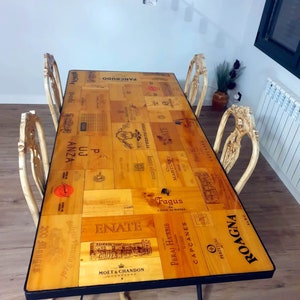 Panele z drewna winnego o powierzchni 3 metrów kwadratowych